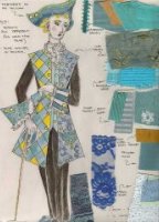 Costume sketch by Francesca Albertazzi - The Count