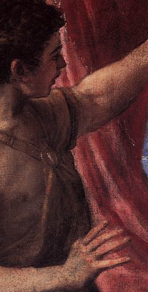 Detail from Titian's 'Diana and Actaeon' 